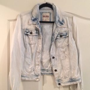 Acid wash Jean jacket